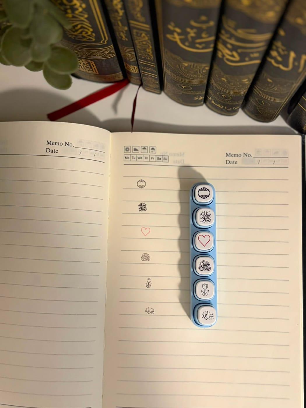 Study Essentials: 6-in-1 Stempel-Set